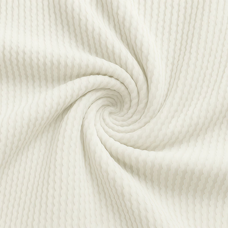 Ribbed KS Warp Knit Fabric